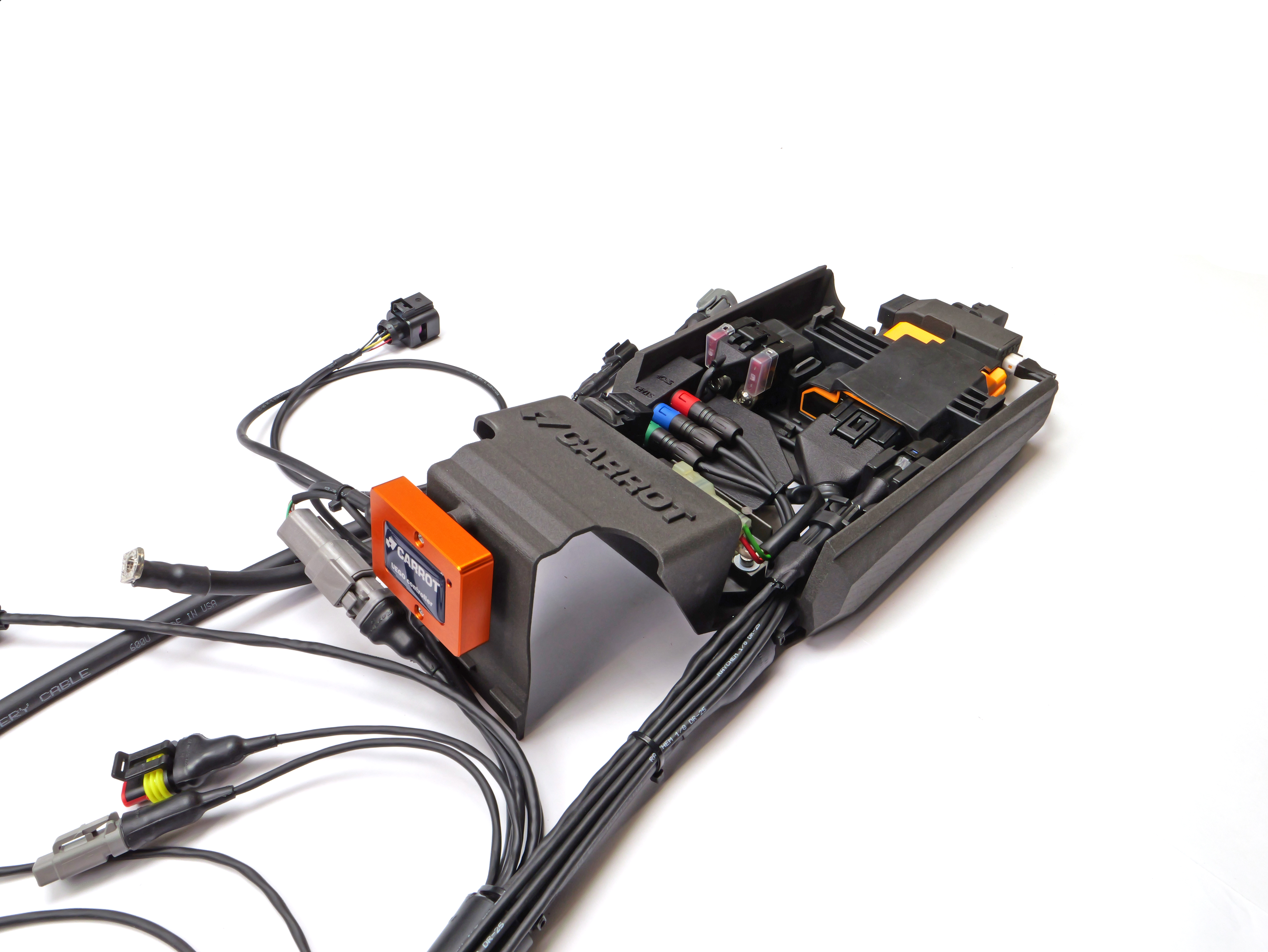 Carrot MX Bracket Wiring Loom — detail 1